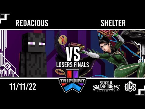 Tripoint Smash 167  -  Losers Finals  -  Redacious(Steve) Vs. Shelter(Bayonetta)