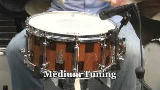 Video thumbnail for Brady 6.5x14 - Hybrid Sheoak / Jarrah Block Snare Drum by Drum Center of Portsmouth
