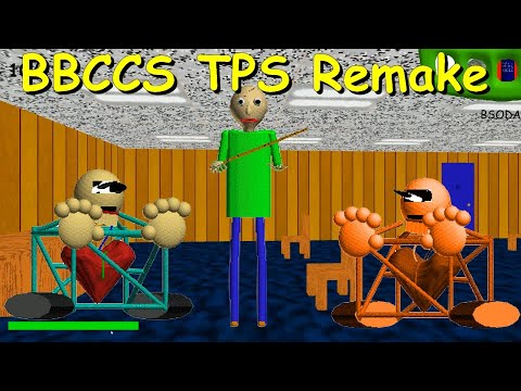 Baldi's basics character calamity series: the perplexing school remake (Baldi's basics custom map)