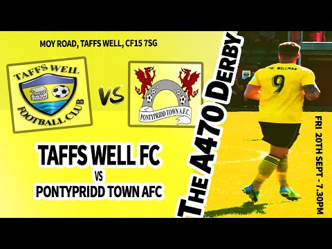 Taffs Well FC v Pontypridd Town FC - 20th September 2019 - JD Cymru South