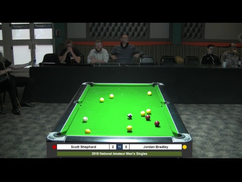 2018 Men's National Amateur Singles - Scott Shephard v Jordan Bradley