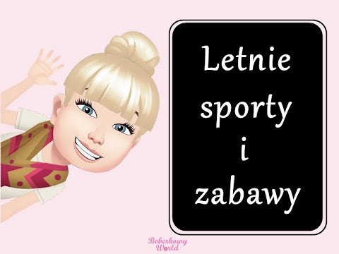 Letnie sporty i zabawy - interaktywna prezentacja dla dzieci