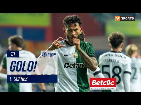 Golo L. Suárez: Sporting (1)-0 Vitória SC (Taça da Liga 25/26 - Meias-Finais)