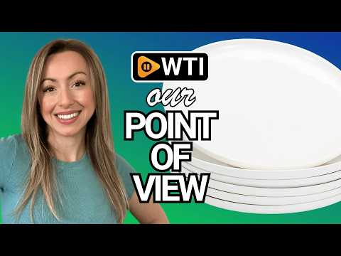 AntoKueh White ceramic plates set of 6 - WTI product video review