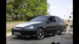 preview picture of video 'Honda Civic 1.4 Tuning'