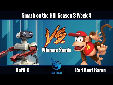 Smash on the Hill S3 W4 - Winners Semis: Raffi-X vs. Red Beef Baron