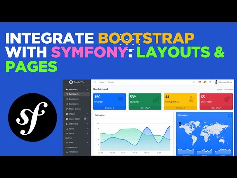 Bootstrap Template Integration in Symfony 6: Build Custom Pages & Layouts #symfony #php