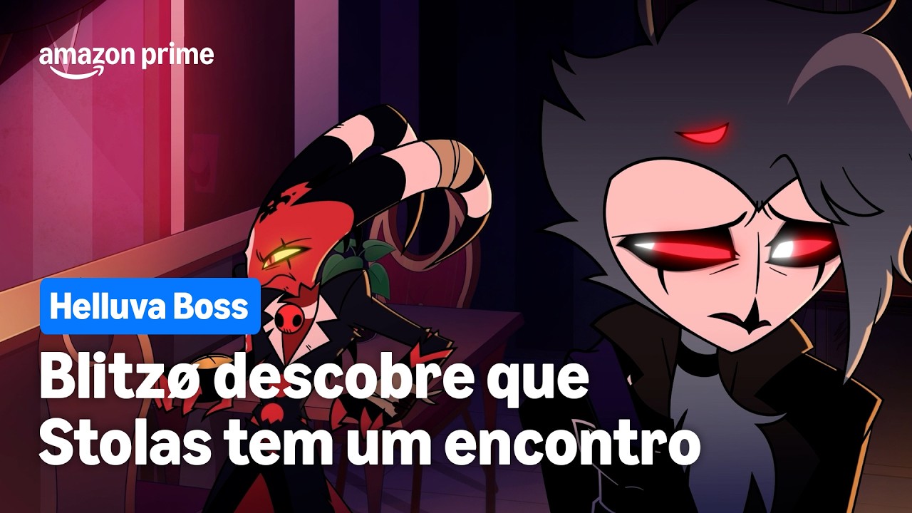 Blitzø descobre que Stolas tem um encontro | Helluva Boss | 3ª temporada | Prime Video