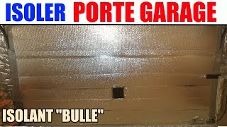 Comment isoler une porte de garage