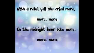 Black Veil Brides - Rebel Yell (Billy Idol Cover) {Lyrics}