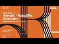 Stauffer Concerts: Harvard Radcliffe Orchestra