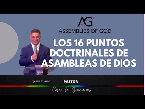 THE 16 DOCTRINAL POINTS IN THE ASSEMBLY OF GOD