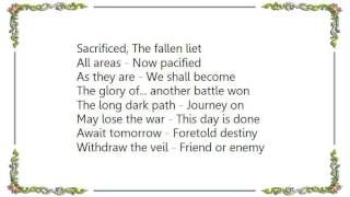 Bolt Thrower - Laid to Waste Lyrics