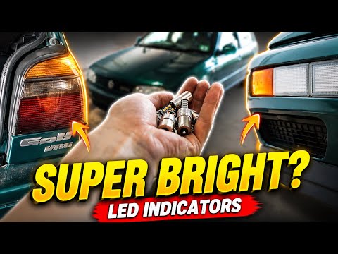 LED Indicators Made My MK3 VR6 Golf Look Better