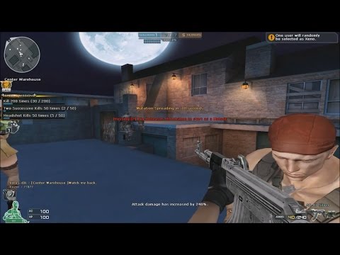 Crossfire NA/UK : AK-47 Silver - HMX/Rooftops - ( Darkage ) - Gameplay