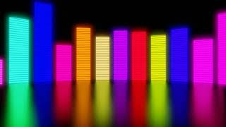 Download lagu Neon Equalizer Music Lights Motion Background 4K Animation mp3