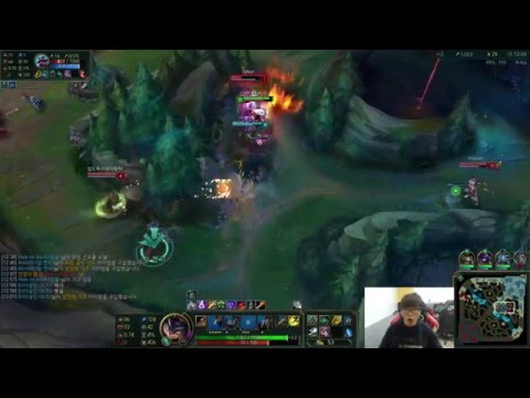 SKT T1 Faker as Rumble vs Elise Jungle