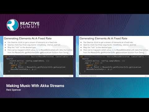 Making Music with Akka Streams - Reid Spencer