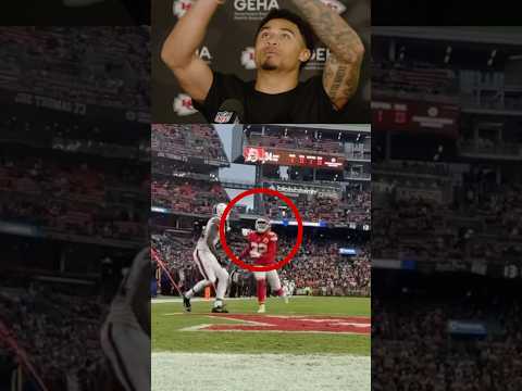 The WILD story behind Trent McDuffie's first career INT 🤯