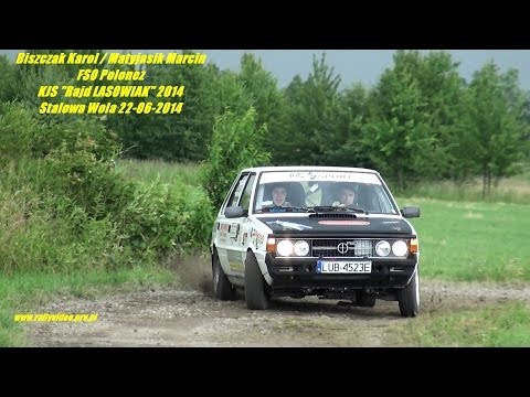 Biszczak Karol / Matyjasik Marcin - FSO Polonez - KJS "Rajd LASOWIAK" 2014 Stalowa Wola 22-06-2014