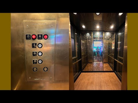 Dynamic Elevator at the Four Queens Hotel & Casino Royal Pavilion in Downtown Las Vegas, Nevada