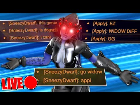 This TOP 500 Widow challenged me to a 1v1 so I DESTROYED him LIVE on stream...