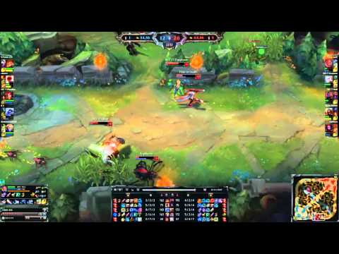 SKT T1 Faker - Lucian highlights vs. Ezreal - Korean SoloQ - Pre-Season 2015 - League of Legends