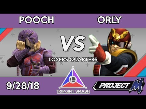 Pooch (Sheik) vs ORLY (Falcon) - Tripoint Smash 29 PM Losers Quarters