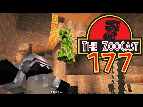 Minecraft Jurassic World (Jurassic Park) ZooCast - #177 Amazing Underground Network!