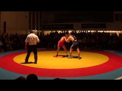 75 kg Greco: Julian Höreth - Pascal Reinhard 4:2 PS (ASV Schaafheim - AC Goldbach 25:4)