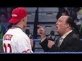 Rhyno Attacks John Cena SmackDown January 15 2004