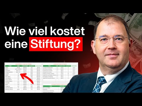 Stiftung gründen & führen: Wie viel kostet das wirklich?