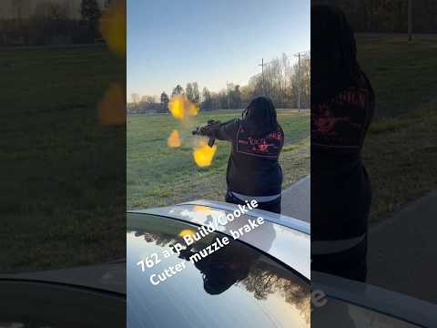 Custom 7.5 In ArP Exploded 762x39 💥🔥 #762 #arp #draco #ar47 #shorts #shortvideo 👀😨