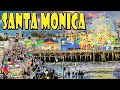 visiting the santa monica pier at sunset the best time