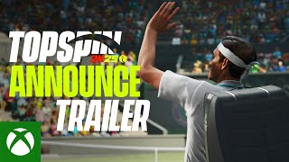 TOPSPIN 2K25 - Announce Trailer Trailer