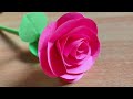 DIY Paper Rose How To Make Awesome And Easy Paper Roses Complete Tutorial Origami Rose Easy