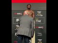 Kevin Holland weighs in at 179.5 pounds ahead of his UFC 279 catchweight bout