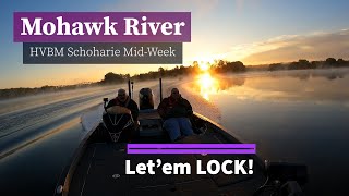 Mohawk River Mid-Week Bass Tournament || Schoharie / Duffels / Lock 12