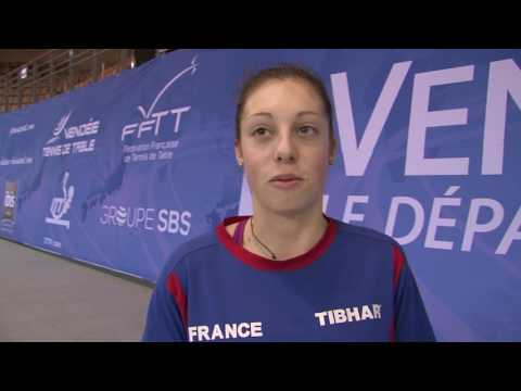 Mondes Juniors 2016 - L'avant match avec Pauline Chasselin