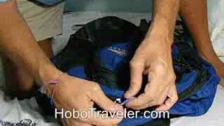 Make Your Travel Backpack Lockable Tip #travelgear