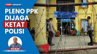 Perolehan Suara Selisih Tipis, Polres Pagar Alam Jaga Ketat Pleno PPK: Kami Sedia Water Canon