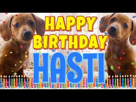 Happy Birthday Hasti! ( Funny Talking Dogs ) What Is Free On My Birthday