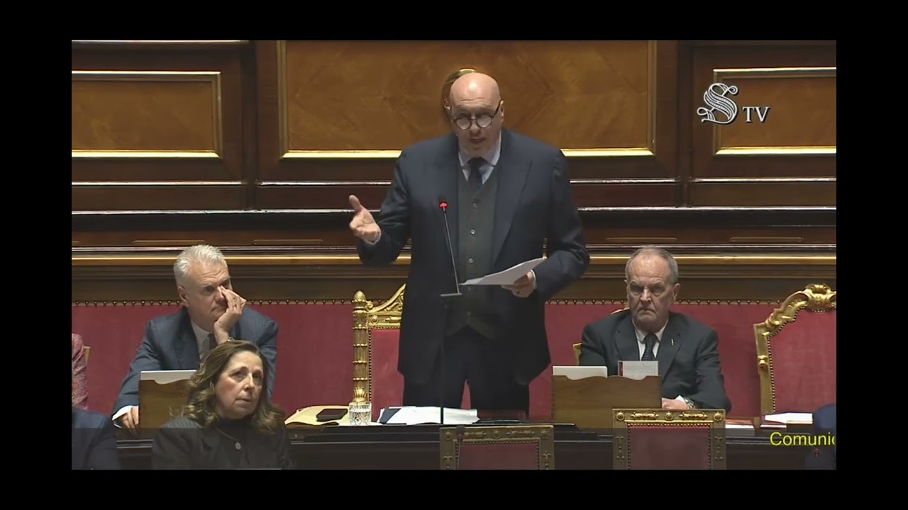 COMUNICAZIONE DEL MINISTRO CROSETTO SULL'UCRAINA IN SENATO
