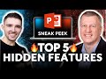 Top 5 HIDDEN FEATURES in PowerPoint | Collab with Sele Training