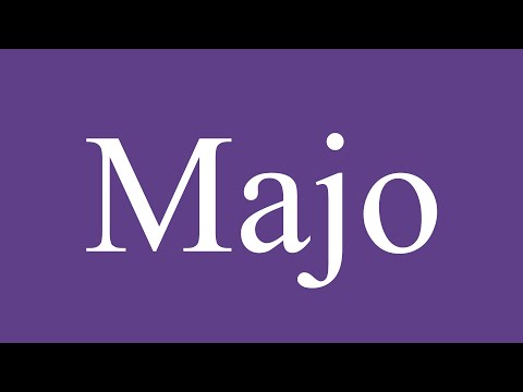 How To Pronounce ''Majo'' (Nice) Correctly in Spanish