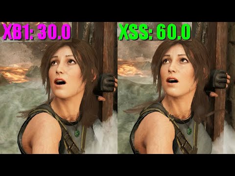 Shadow of the Tomb Raider "Next-Gen Upgrade" | Frame Rate | Xbox Series S vs. Xbox One