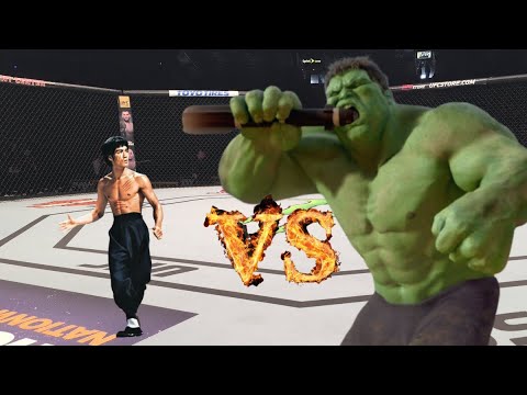 Bruce Lee vs Hulk