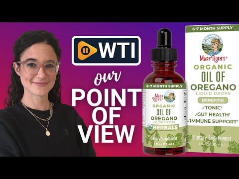 MaryRuth Organics Oregano Oil Drops | - WTI product video review