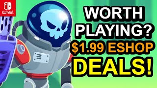 $1.99 Nintendo Switch Eshop Deals! Robo Wars and Wizard Mike | Eshop Reviews!