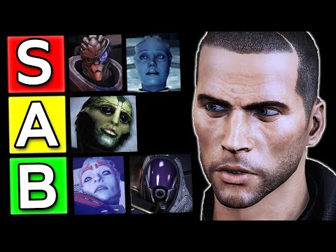 ULTIMATE Mass Effect Squadmate TIER LIST